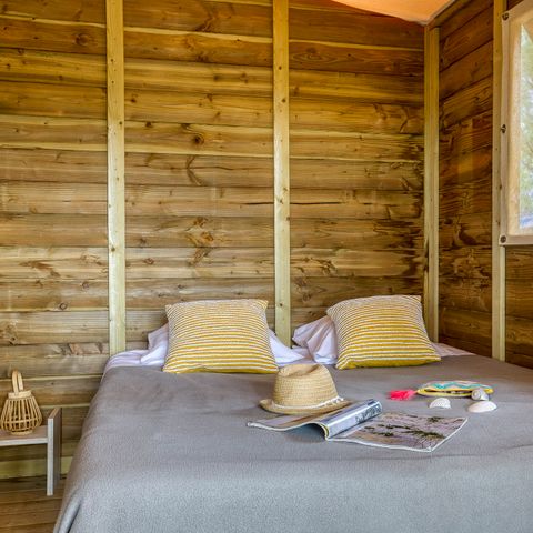 Safarizelt 4 Personen - Lodge Komfort 2 Zimmer