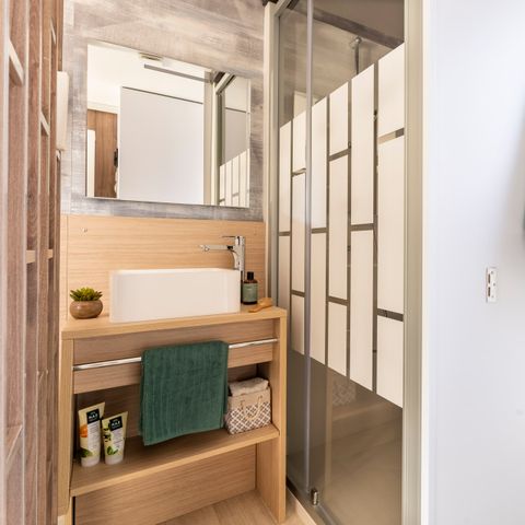 Mobilheim 4 personen - EXKLUSIV 2 Schlafzimmer mit Master-Suite