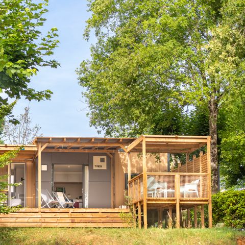 Mobilheim 6 personen - EXKLUSIV 3 Schlafzimmer mit Master-Suite