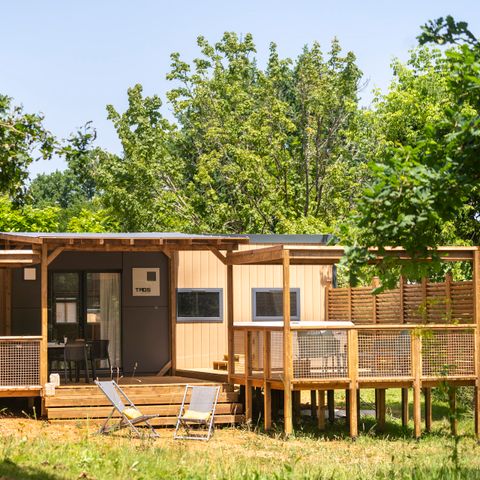 Mobilheim 6 personen - EXKLUSIV 3 Schlafzimmer Jacuzzi mit Master-Suite