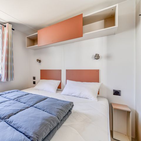 Mobilheim 6 personen - Premium | 3 Zi. | 6 Pers. | Erhöhte Terrasse | Klima.