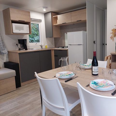 Mobilheim 8 Personen - Mobilheim Lodge 3 Zimmer