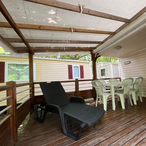 Mobilheim 6 Personen - Loggia