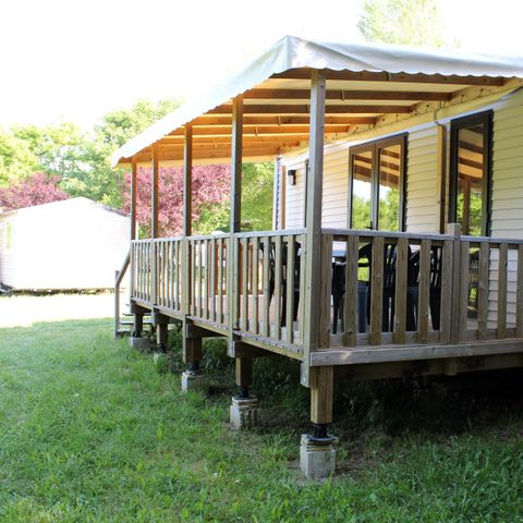 Mobilheim 6 Personen - Familienfreundlich Komfort Ohara 884