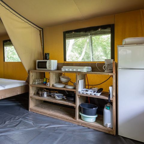 Safarizelt 6 Personen - Glamping-Zelt Verney