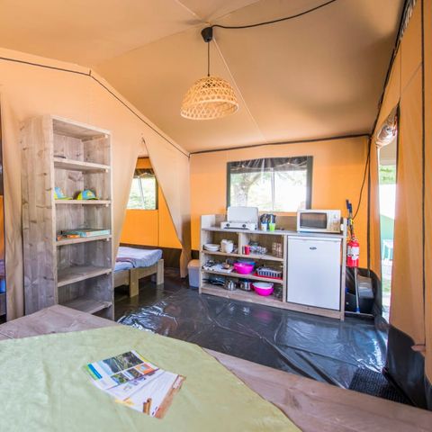 Safarizelt 6 Personen - Glamping-Zelt Verney