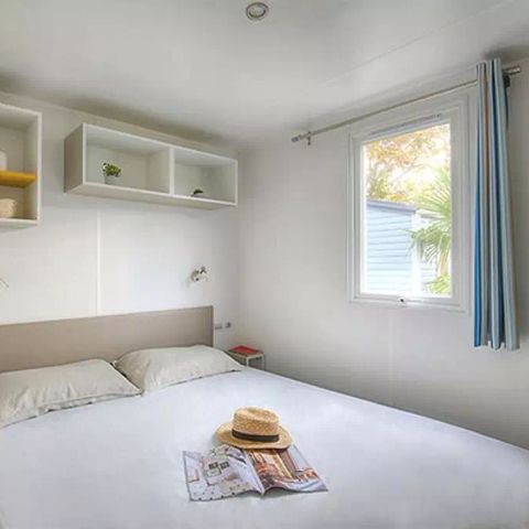 Mobilheim 6 personen - Comfort | 3 Schlafz. | 6 Pers. | Erhöhte Terrasse | Klimaanlage | TV
