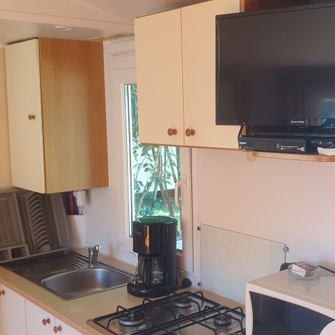 Mobilheim 4 Personen - Mobil Home CONFORT 2 Schlafzimmer plus Klimaanlage