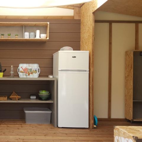 Bungalowzelt 4 Personen - Bungalow Maori Confort 17m² 2 Zimmer - (ohne Sanitäranlagen- ohne Wasser) 2/4 Pers.
