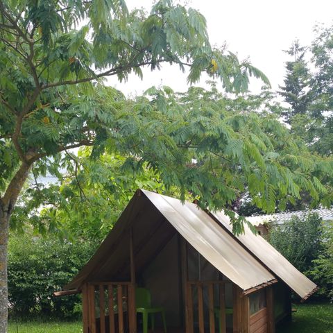 Safarizelt 2 personen - Hütte Holz Cyclo 1 Zimmer (ohne Sanitäranlagen) 2 Pers.