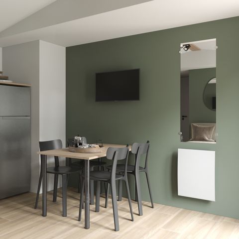 Mobilheim 4 Personen - COTTAGE Premium 2 Zimmer 2 Bäder 35 m2 +TV + Geschirrspüler + Klimaanlage + Plancha + XL-Terrasse