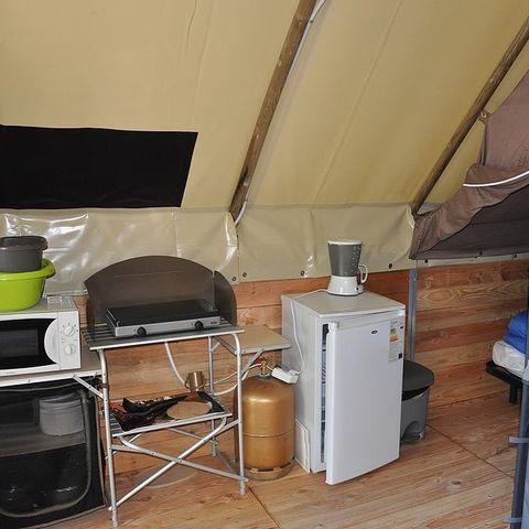 Wohnzelt auz holz 4 personen - Amazonas (keine Sanitäranlagen)