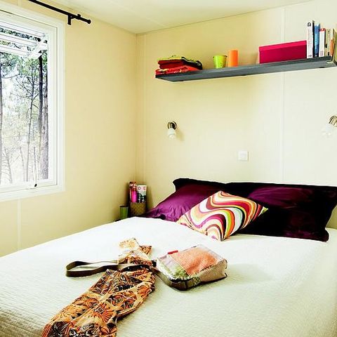 Mobilheim 4 Personen - Le Chêne (2 Zimmer) Anreise Sonntag - BORD RIVERE - Große Terrasse - TV - Free Wifi*.