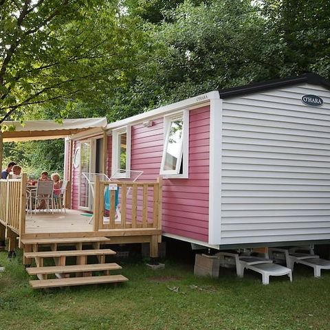 Mobilheim 6 personen - Mobilheim Le Platane (3 Zimmer) + große Terrasse + TV