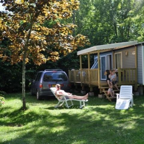 Mobilheim 4 personen - Mobilheim Le CHENE Dimanche ( 2 Schlafzimmer)Große Terrasse+ TV