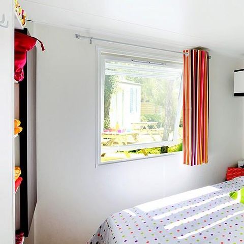 Mobilheim 6 Personen - Le Platane (3 Zimmer) BORD RIVERE - Große Terrasse - TV