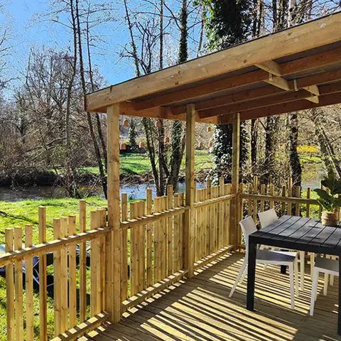 Mobilheim 4 Personen - Le Chêne (2 Schlafzimmer) - BORD RIVIERE - Renoviert 2024