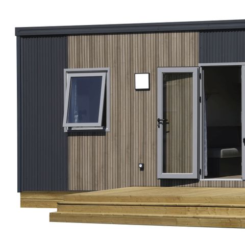 Mobilheim 4 personen - Ecrin Vert Premium 32m² (2ch-4pers)+2SDB +halbüberdachte Terrasse 17m² + LV + CLI