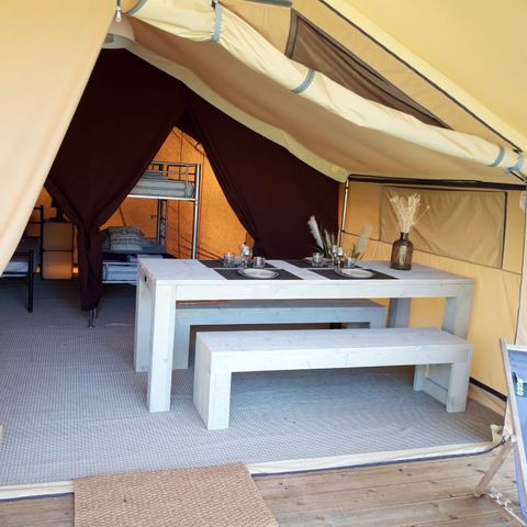 SafariZelt 4 Personen - SAFARIZELT (OHNE SANITÄRANLAGEN)