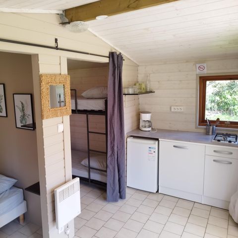 Safarizelt 5 Personen - HÜTTE (OHNE SANITÄRANLAGEN)