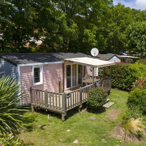 Mobilheim 6 Personen - Mobilheim Baltikum - 37m² - 3 Schlafzimmer - Klimatisiert
