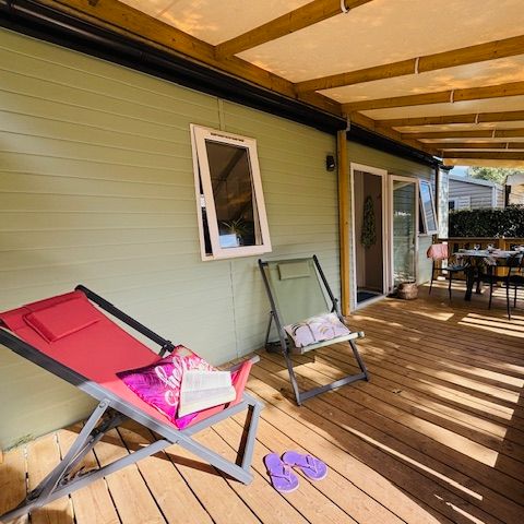 Mobilheim 6 Personen - Mobilheim Karibik - 30m² - 2 Schlafzimmer