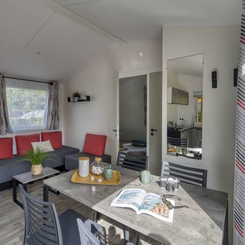 Mobilheim 6 Personen - Mobilheim Karibik - 30m² - 2 Schlafzimmer