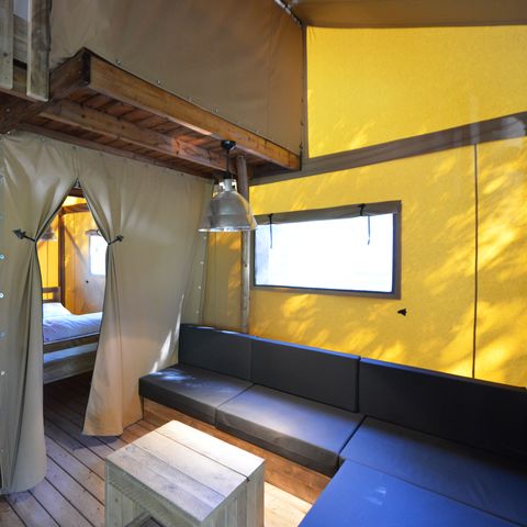 Safarizelt 8 Personen - LODGE PREMIUM BAHAMAS 8 Personen MEZZANINE