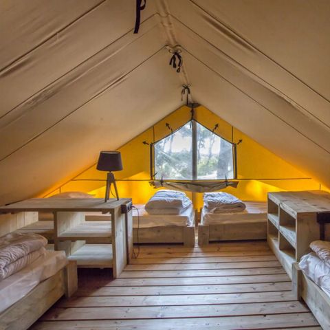 Safarizelt 6 Personen - Lodge PREMIUM BAHAMAS 6 Personen MEZZANINE