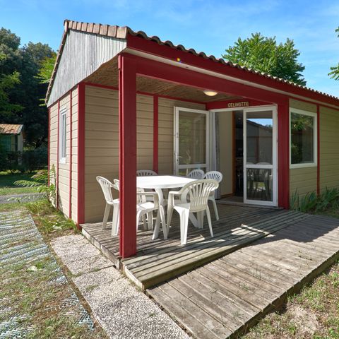 Chalet 2 Personen - "Rêve Confort - Personen mit eingeschränkter Mobilität"