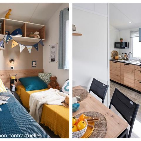 Mobilheim 4 Personen - Cottage Weißdorn