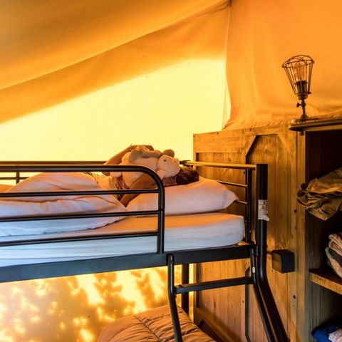 Safarizelt 5 Personen - Kenia Lodge 5 pers - 2 Schlafzimmer
