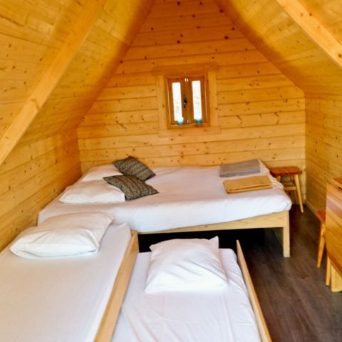 AUßERGEWÖHNLICHE UNTERKUNFT 4 Personen - Hütte 4 Pers.