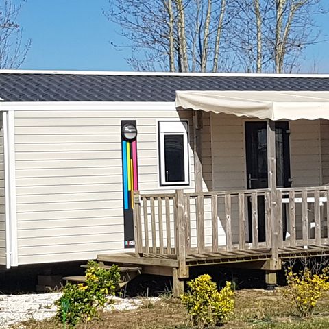 Mobilheim 6 Personen - KOMFORT 31M² + TV