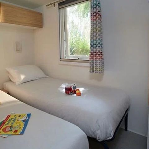 Mobilheim 6 Personen - Mobilheim | Comfort XL | 3 Zi. | 6 Pers. | Erhöhte Terrasse