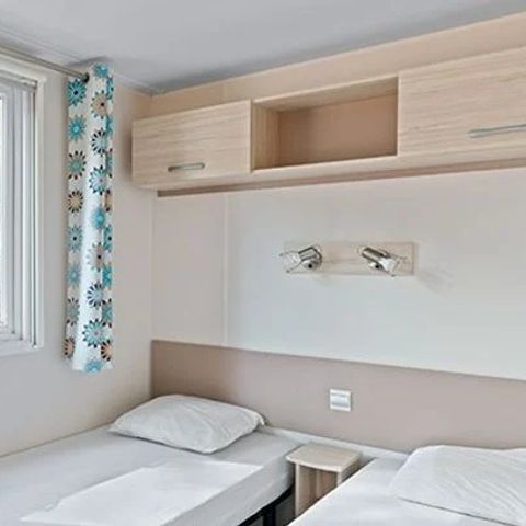 Mobilheim 6 Personen - Mobilheim | Comfort XL | 3 Zi. | 6 Pers. | Erhöhte Terrasse