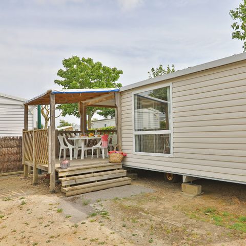 Mobilheim 6 Personen - Mobilheim | Comfort | 2 Zi. | 4/6 Pers. | Einfache Terrasse
