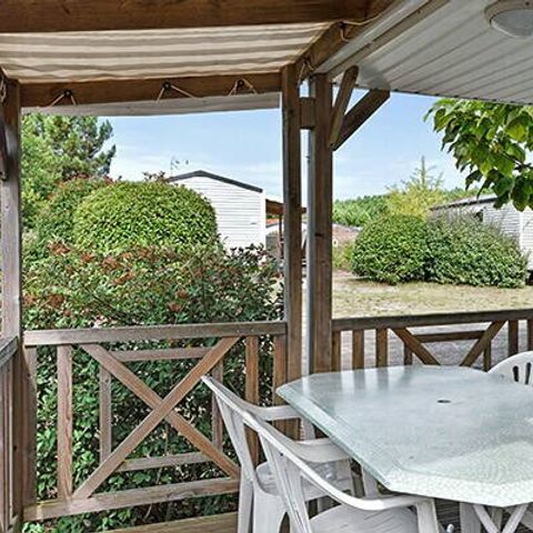 Mobilheim 4 Personen - Mobilheim | Comfort | 2 Zi. | 4 Pers. | Erhöhte Terrasse