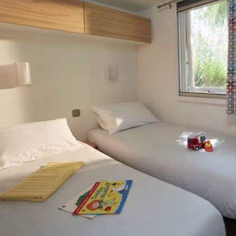 Mobilheim 6 Personen - Mobilheim | Premium | 3 Zi. | 6 Pers. | Erhöhte Terrasse