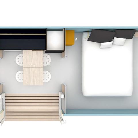 Safarizelt 4 Personen - Bungalow Coco sweet