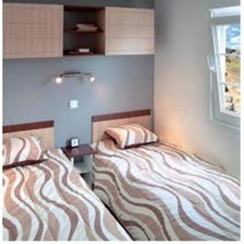 Mobilheim 4 Personen - Nautil home - 37 m² - 2 Zimmer + Ankleidezimmer (2014)