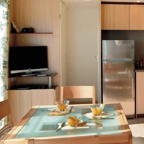 Mobilheim 4 Personen - Nautil home - 37 m² - 2 Zimmer + Ankleidezimmer (2014)