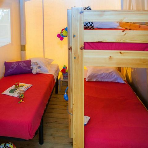 Bungalowzelt 5 Personen - Bungalow Junior 5 Personen 2 Zimmer 20m²
