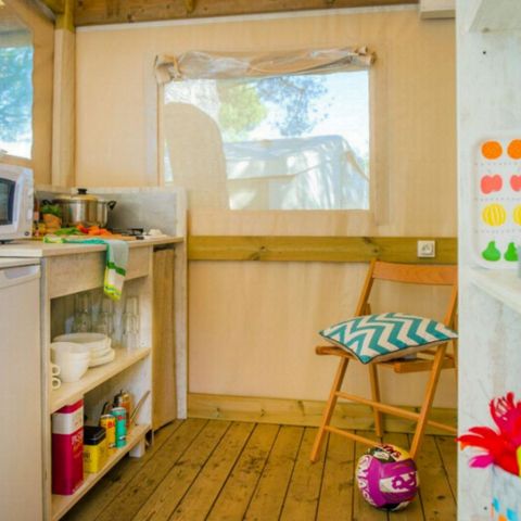 Bungalowzelt 5 Personen - Bungalow Junior 5 Personen 2 Zimmer 20m²