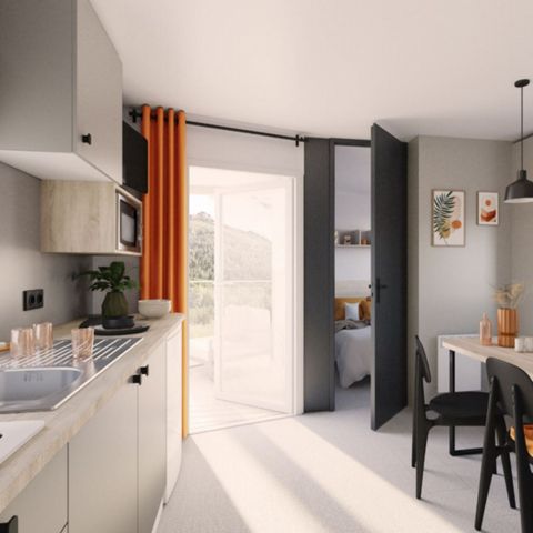 Mobilheim 5 Personen - Mobilheim Evasion 5 Personen 2 Zimmer 23m²