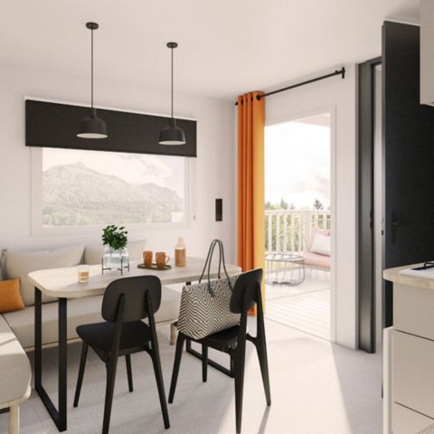 Mobilheim 7 Personen - Mobilheim Evasion 7 Personen 2 Zimmer 28m²