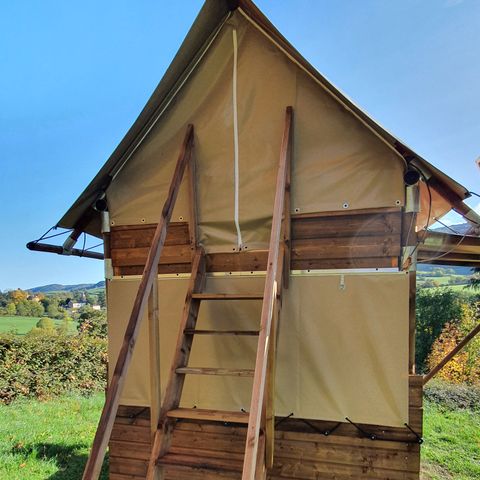 Safarizelt 2 Personen - Standard Biwakzelt - 5m²