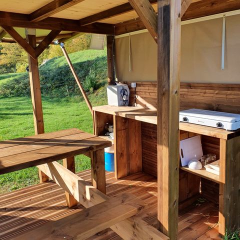 SafariZelt 2 Personen - Standard Biwakzelt - 5m²