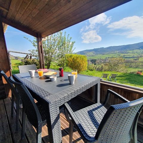 Chalet 4 Personen - Chalet Tradition Standard 28m² - 2 Zimmer - überdachte Terrasse