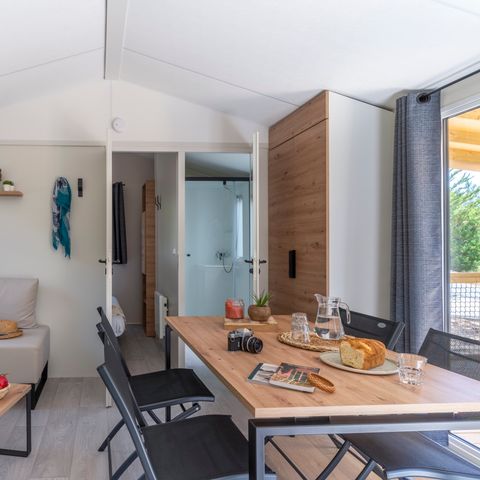 Mobilheim 4 Personen - Cottage Privilège TV LV - 2 Zimmer - 4 Personen